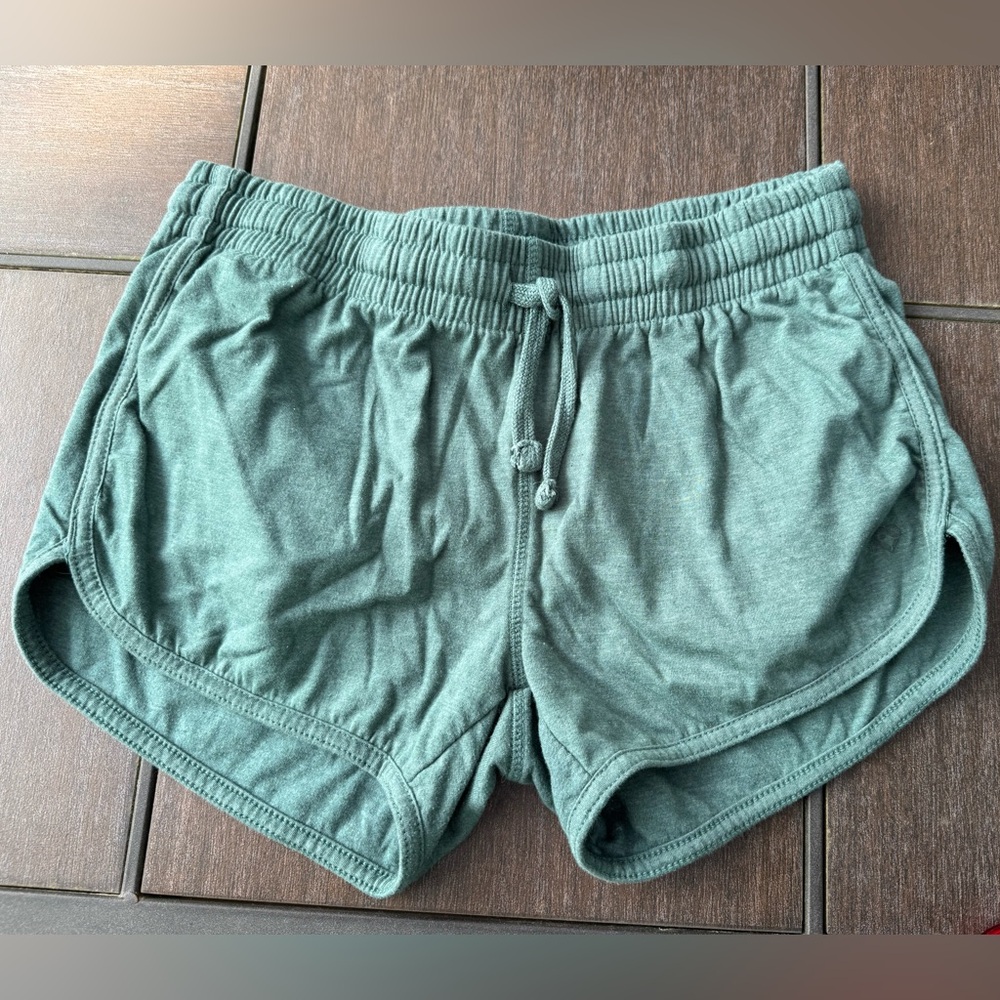 Athletic Works Women's Athletic Shorts in Blue and Green - Picture 4 of 11